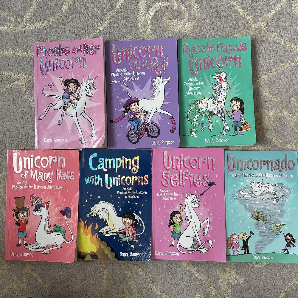 Phoebe and her Unicorn book lot